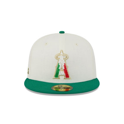 Los Angeles Angels Beaded Linen 59FIFTY Fitted Hat
