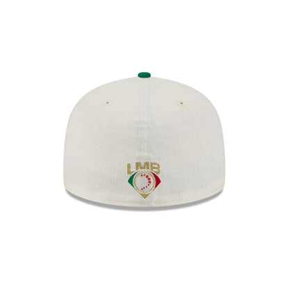 Diablos Rojos del M��xico Beaded Linen 59FIFTY Fitted Hat