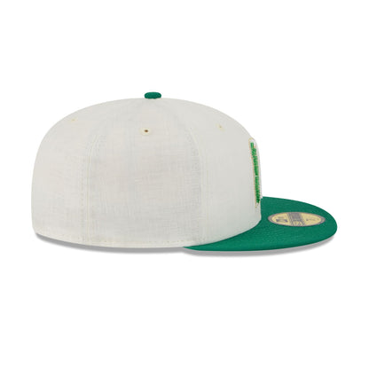 Mexico Baseball Beaded Linen 59FIFTY Fitted Hat