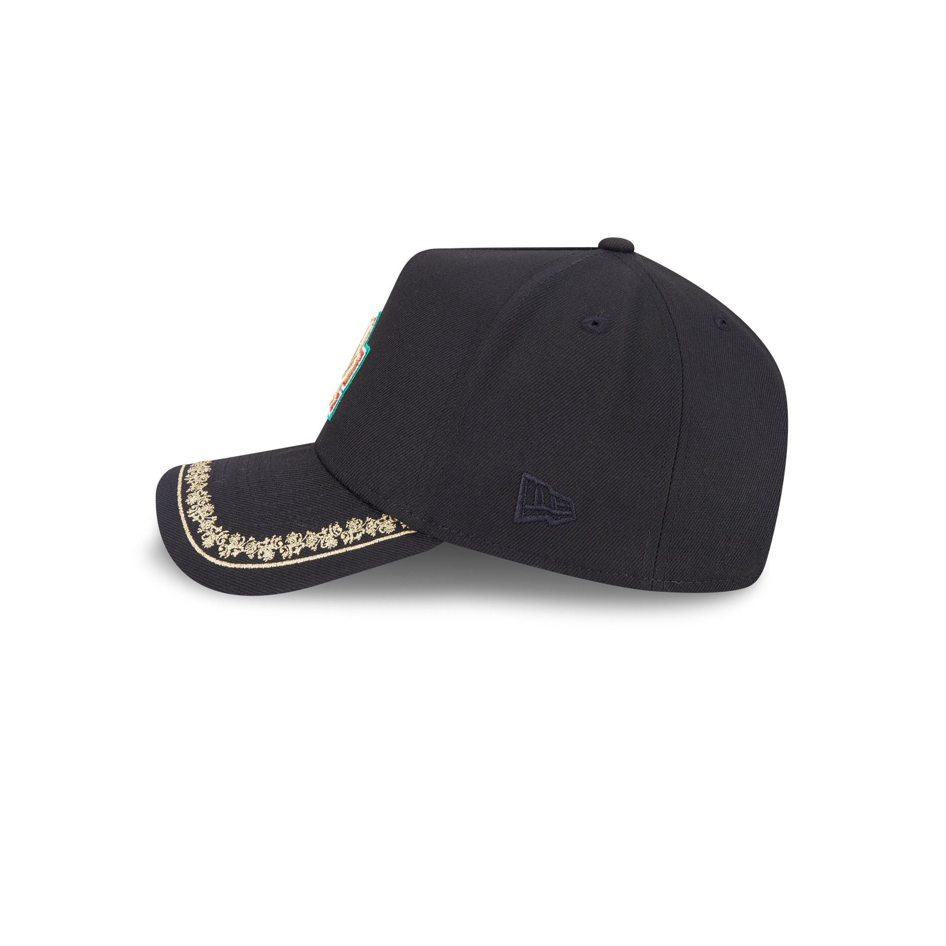 Los Angeles Dodgers Ornate Visor 9FORTY A-Frame Snapback Hat