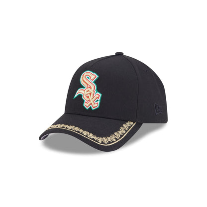 Chicago White Sox Ornate Visor 9FORTY A-Frame Snapback Hat