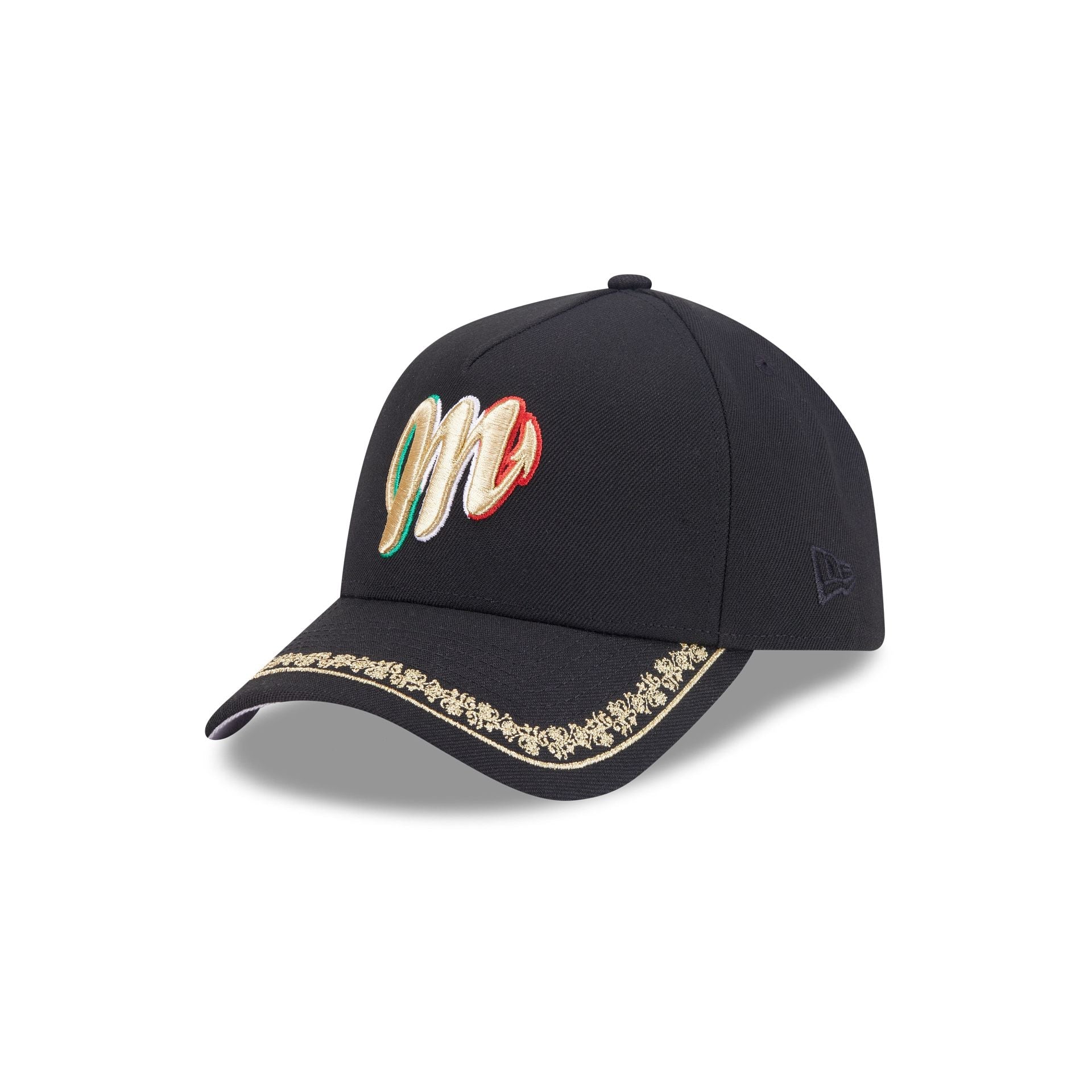 Diablos Rojos del M��xico Ornate Visor 9FORTY A-Frame Snapback Hat