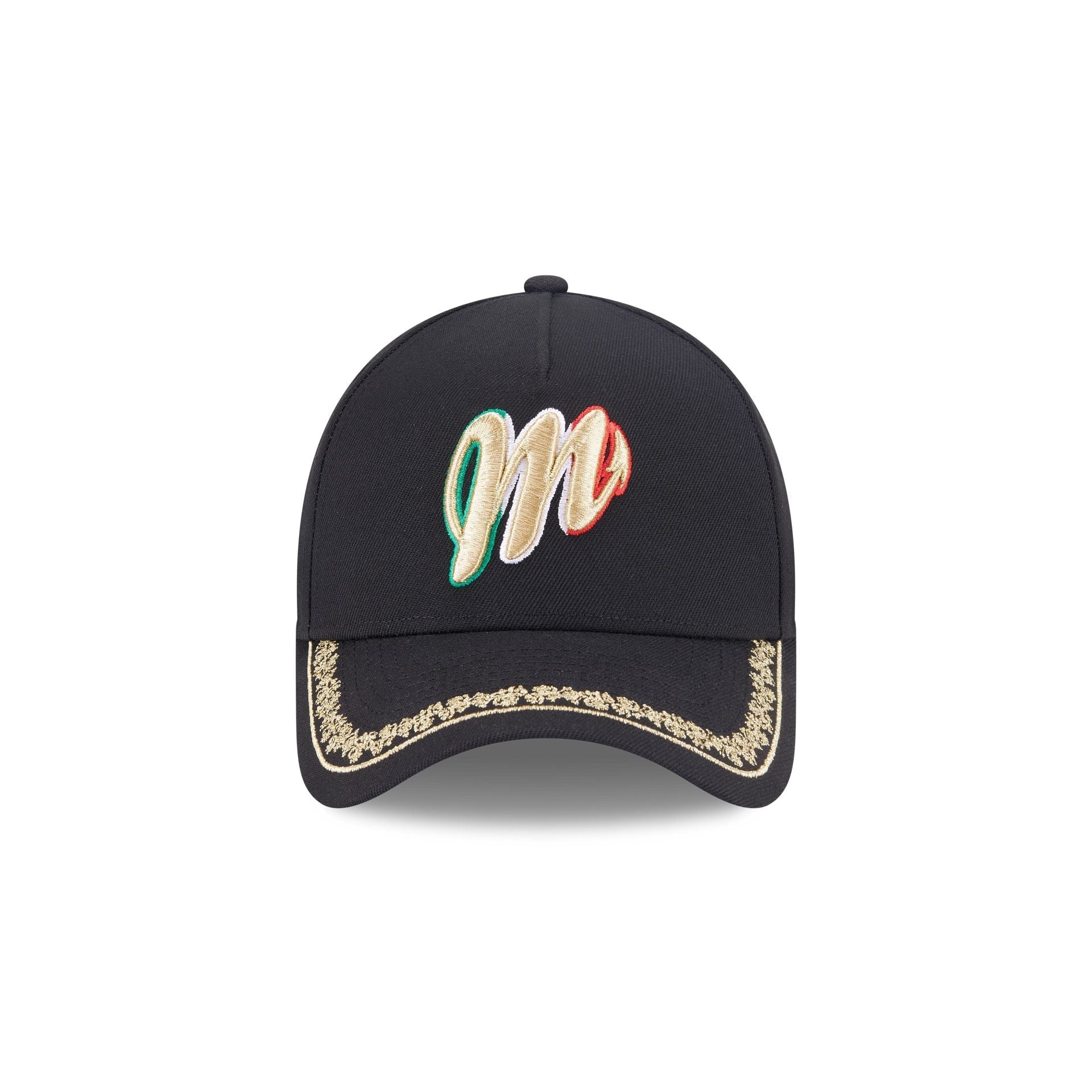 Diablos Rojos del M��xico Ornate Visor 9FORTY A-Frame Snapback Hat