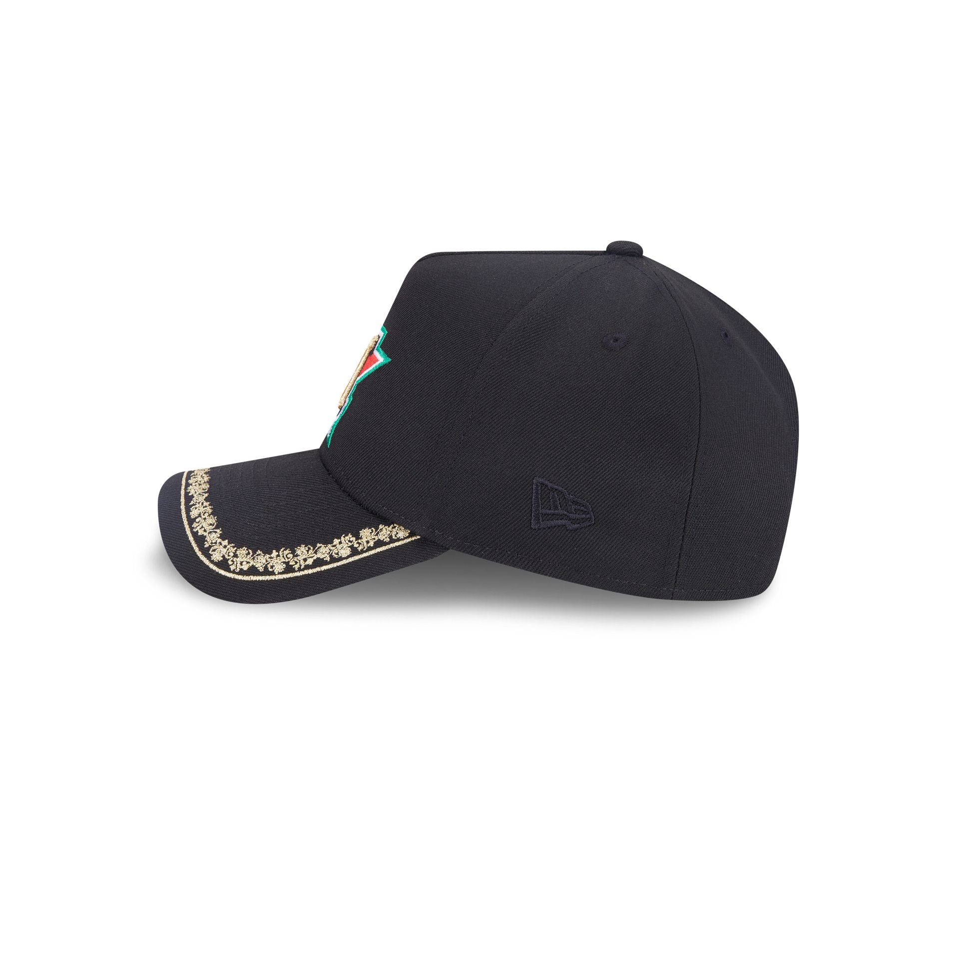 Houston Astros Ornate Visor 9FORTY A-Frame Snapback Hat