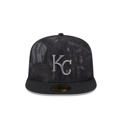 Just Caps Ripstop Camo Kansas City Royals 59FIFTY A-Frame Fitted Hat
