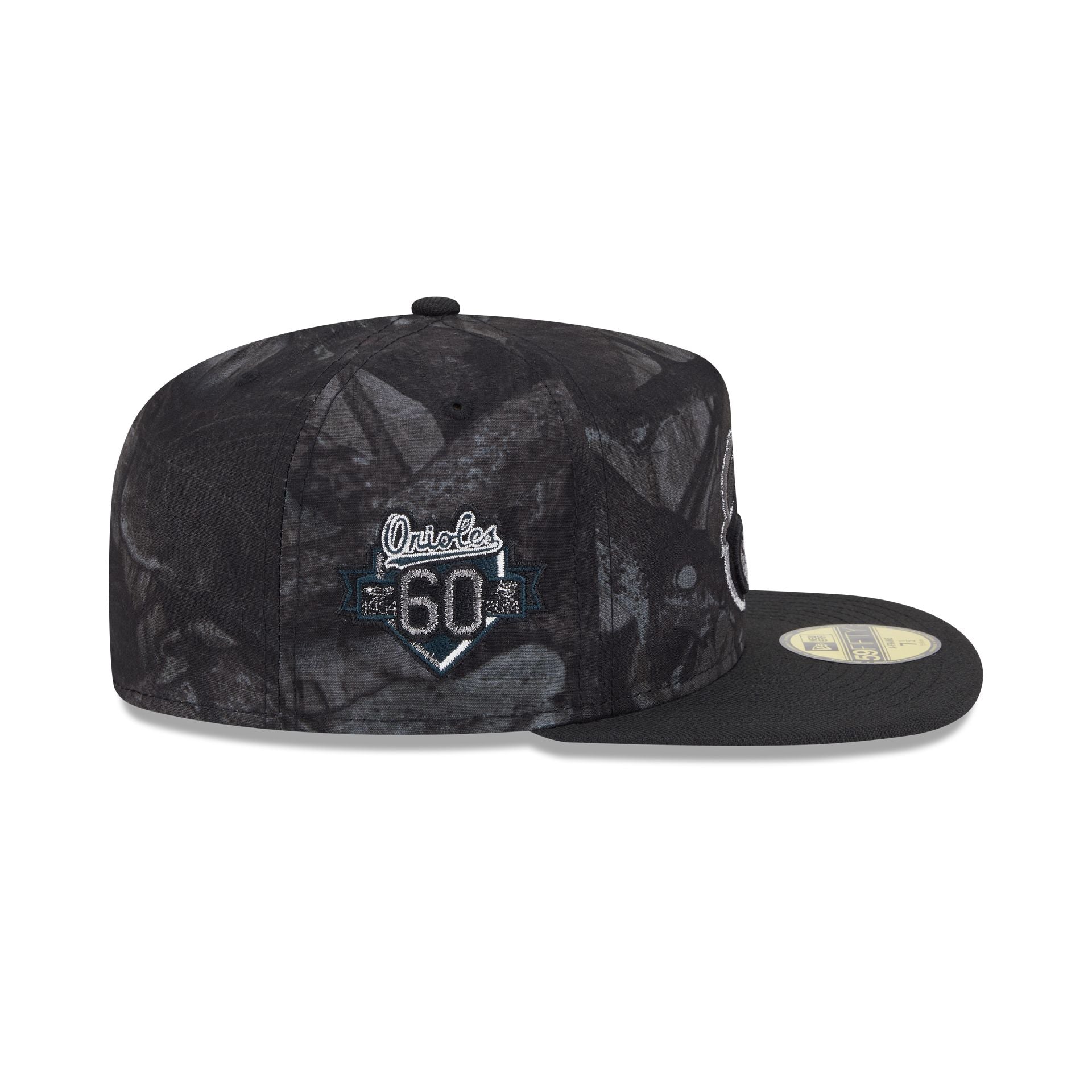 Just Caps Ripstop Camo Baltimore Orioles 59FIFTY A-Frame Fitted Hat