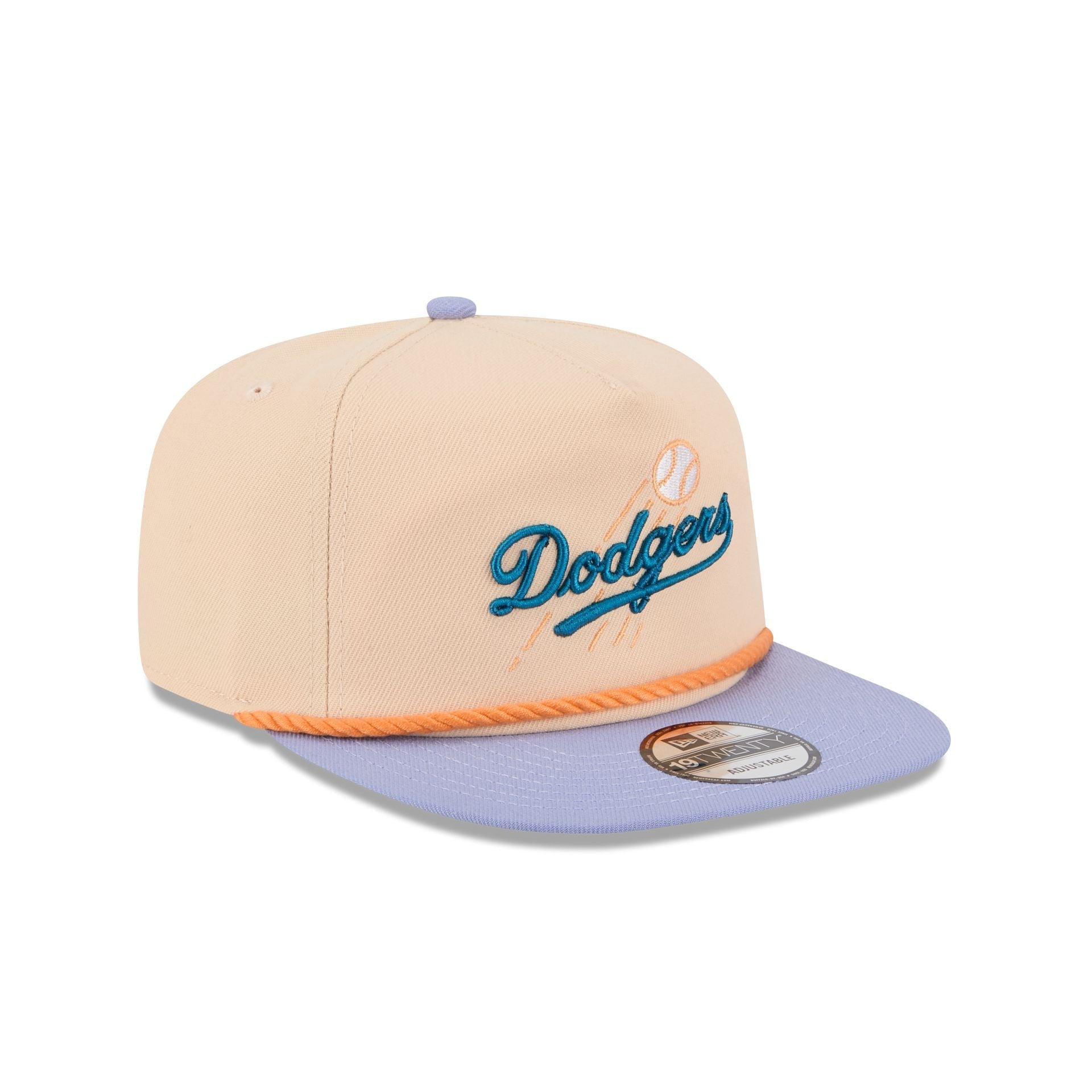Brooklyn Dodgers Mango Mocha Golfer Hat