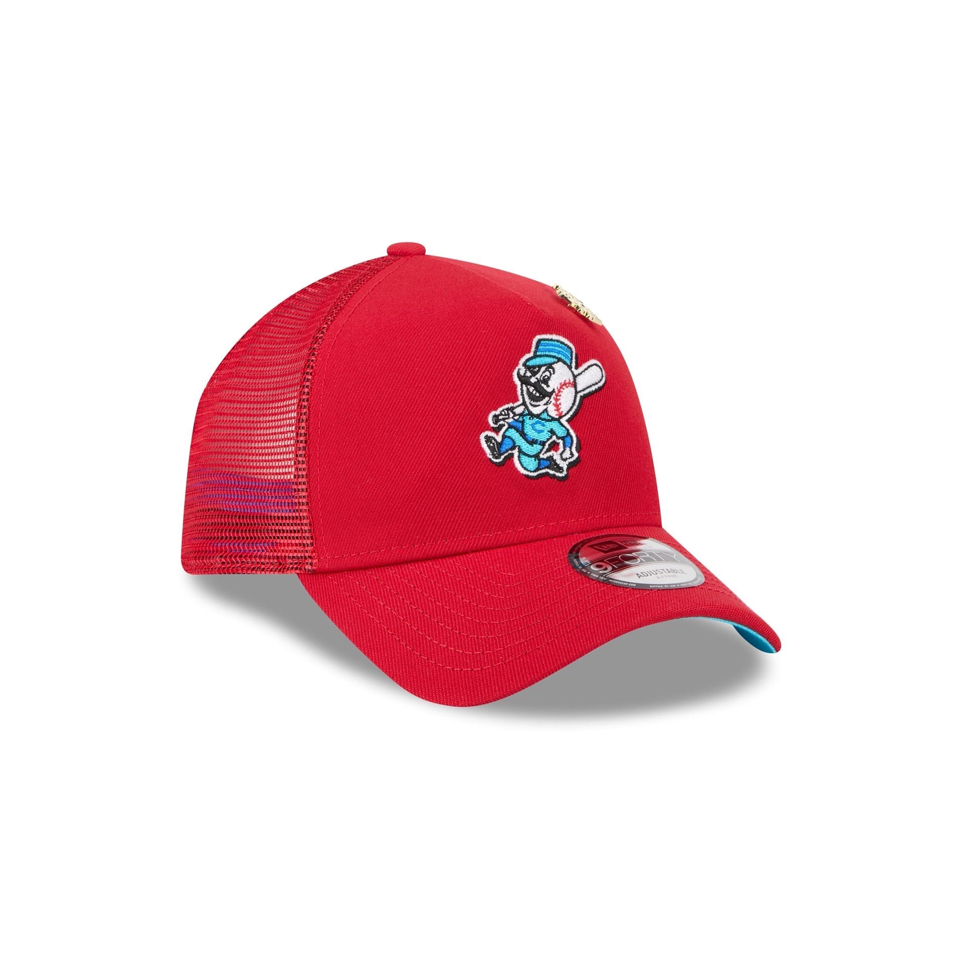 Big League Chew x Cincinnati Reds 9FORTY A-Frame Trucker Hat