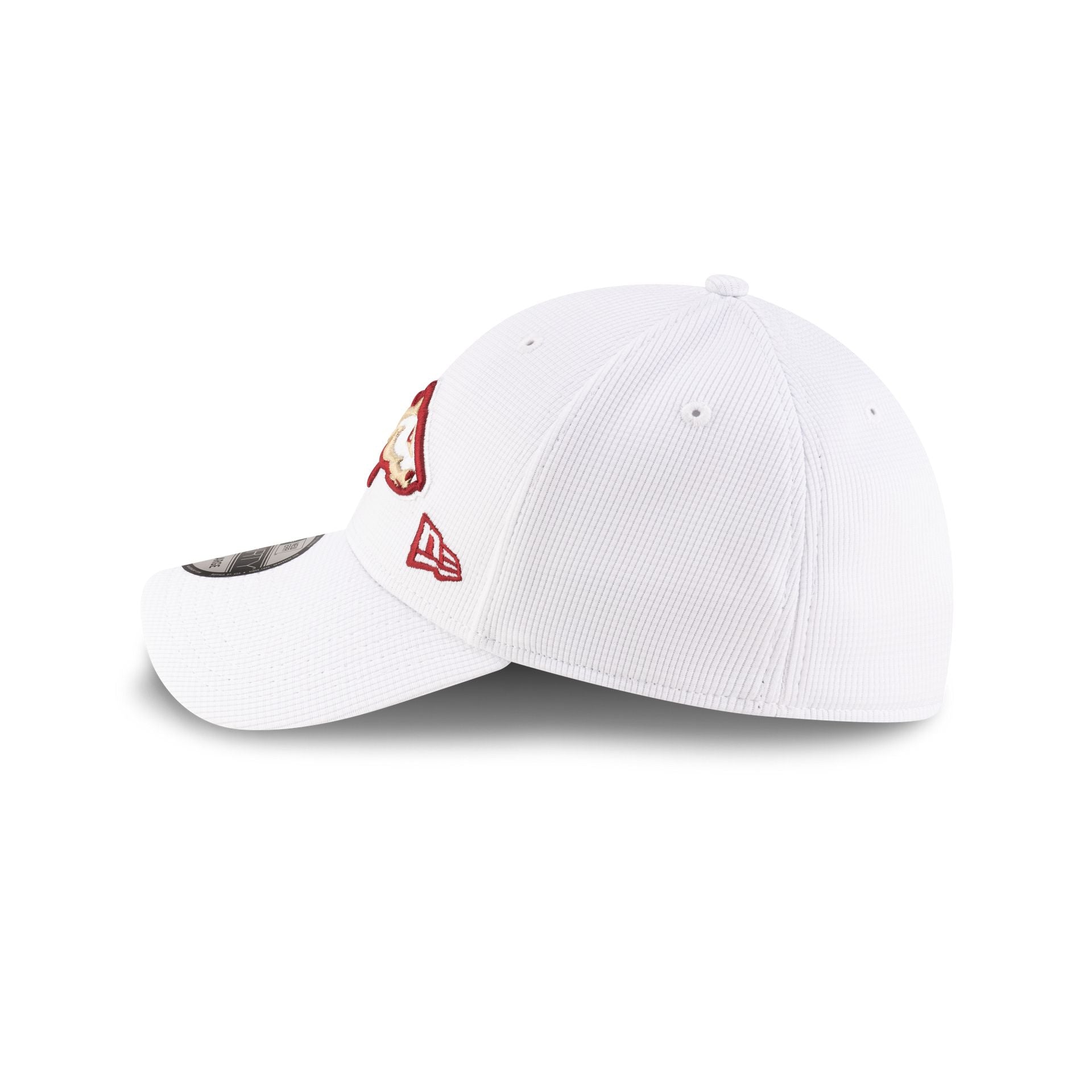 Birmingham Stallions White 39THIRTY Stretch Fit Hat