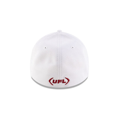 Birmingham Stallions White 39THIRTY Stretch Fit Hat