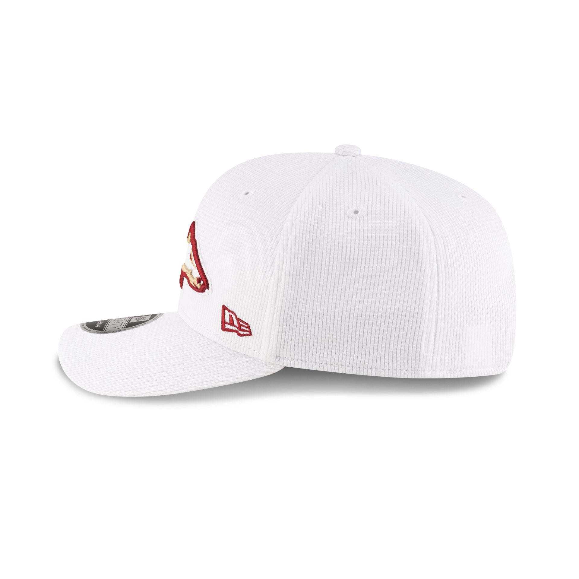 Birmingham Stallions White 9SEVENTY Stretch-Snap Hat