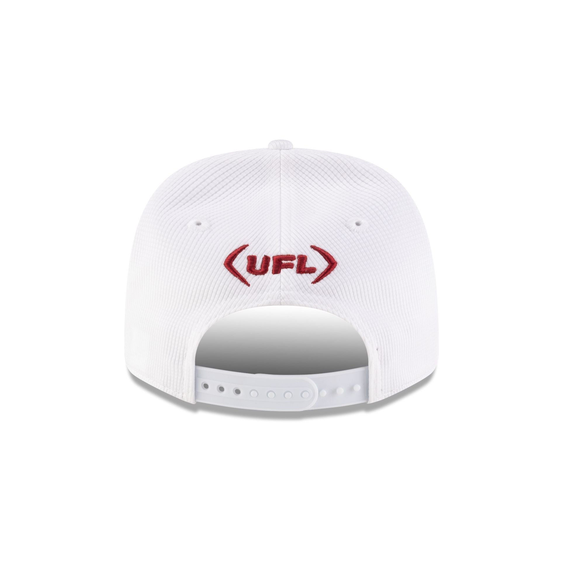 Birmingham Stallions White 9SEVENTY Stretch-Snap Hat