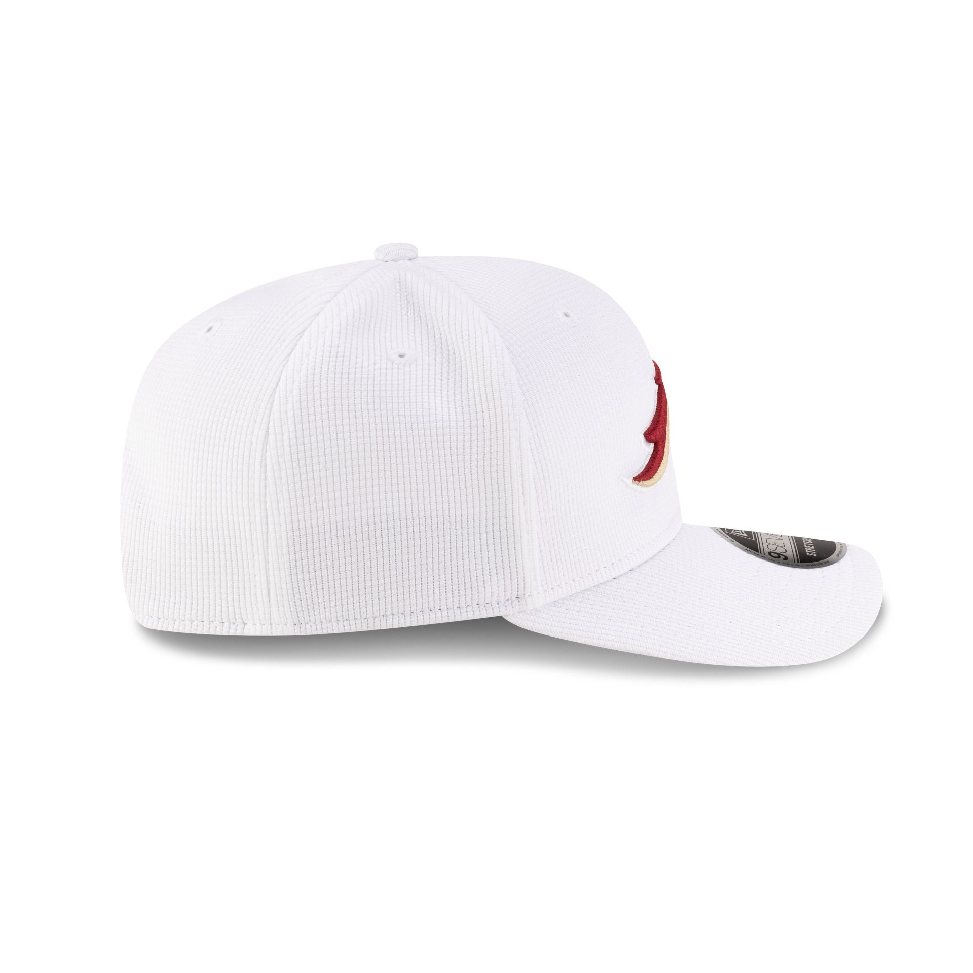 Birmingham Stallions White 9SEVENTY Stretch-Snap Hat