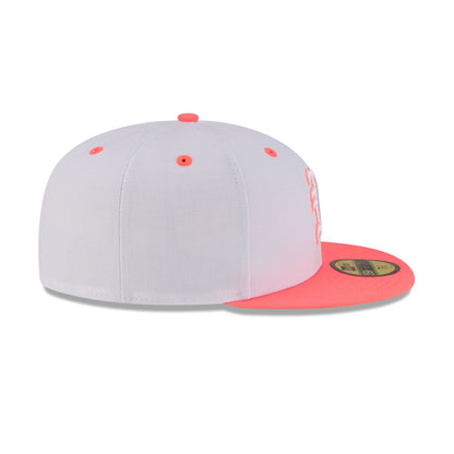 Miami Hurricanes Chrome Pink 59FIFTY Fitted Hat