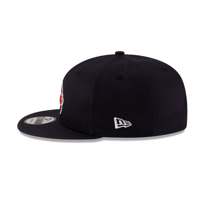 Indiana Fever Caitlin Clark Navy Logo 9FIFTY Snapback Hat