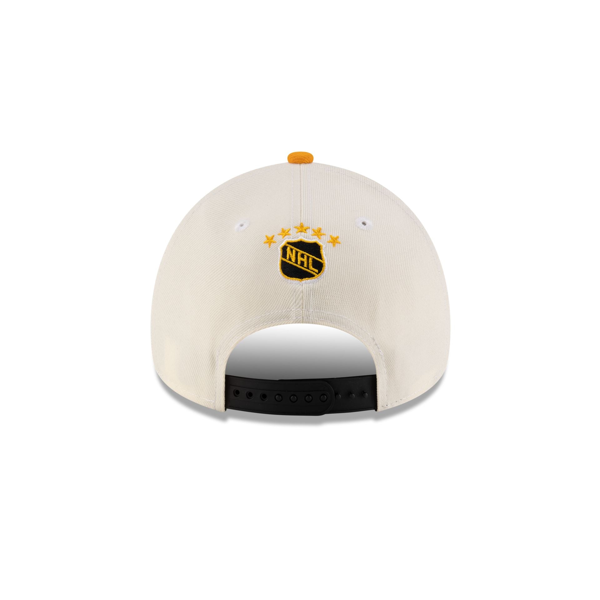 Boston Bruins Chrome White 9FORTY A-Frame Snapback Hat