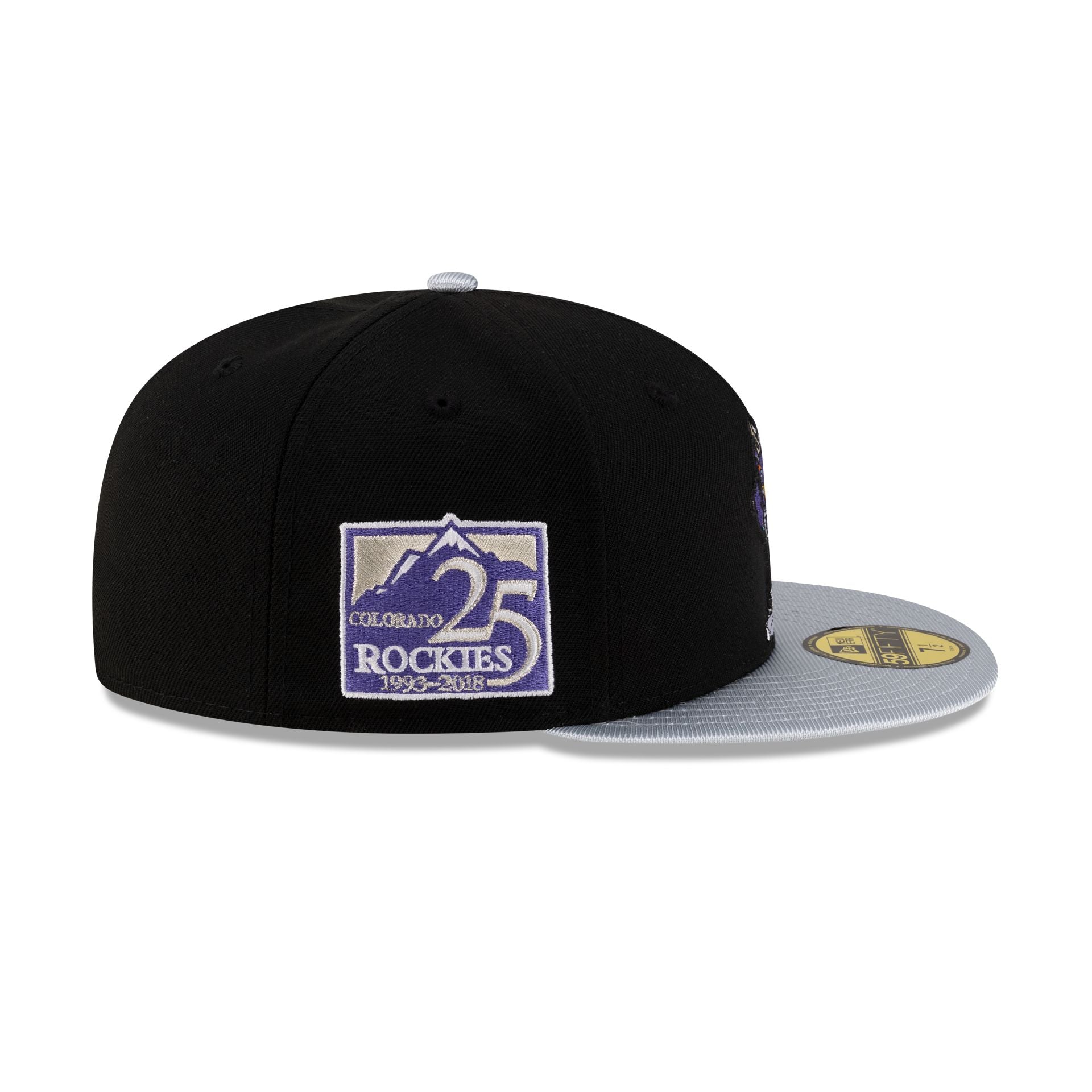 Colorado Rockies Mascot Black 59FIFTY Fitted Hat