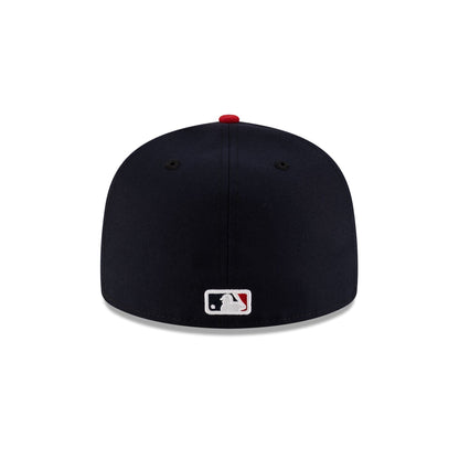 Cleveland Guardians Mascot Navy 59FIFTY Fitted Hat