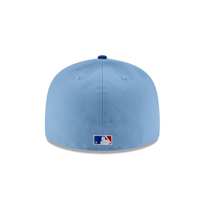 Just Caps Sky Blue Montreal Expos 59FIFTY A-Frame Fitted Hat