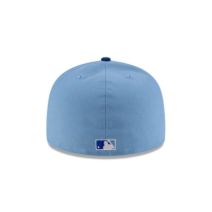 Just Caps Sky Blue Kansas City Royals 59FIFTY A-Frame Fitted Hat
