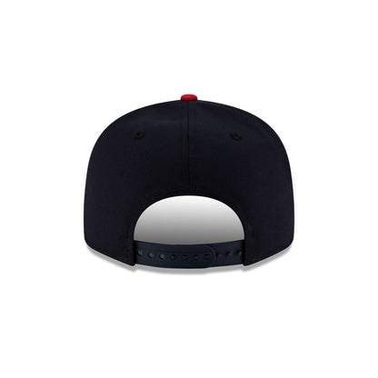Cleveland Guardians Mascot Navy 9FIFTY Snapback Hat