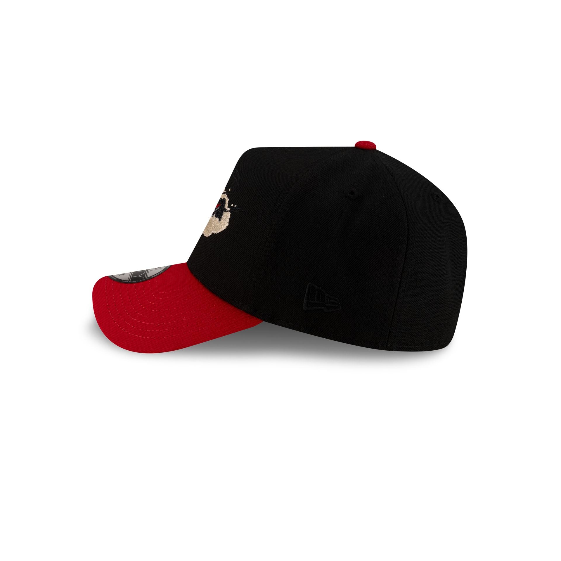 Cincinnati Reds Mascot Black 9FORTY A-Frame Snapback Hat