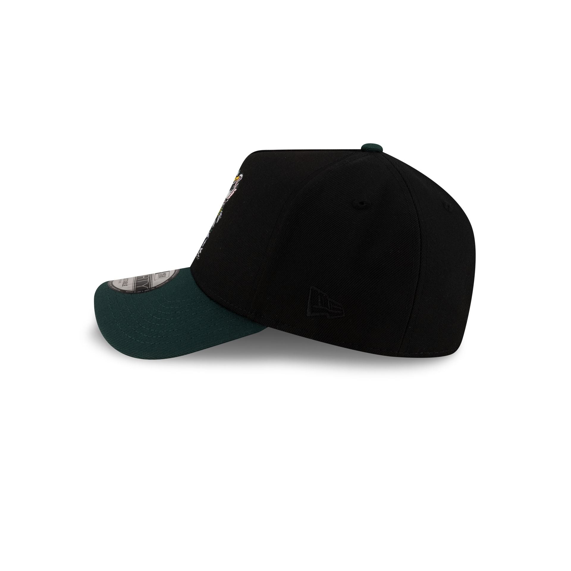 Athletics Mascot Black 9FORTY A-Frame Snapback Hat