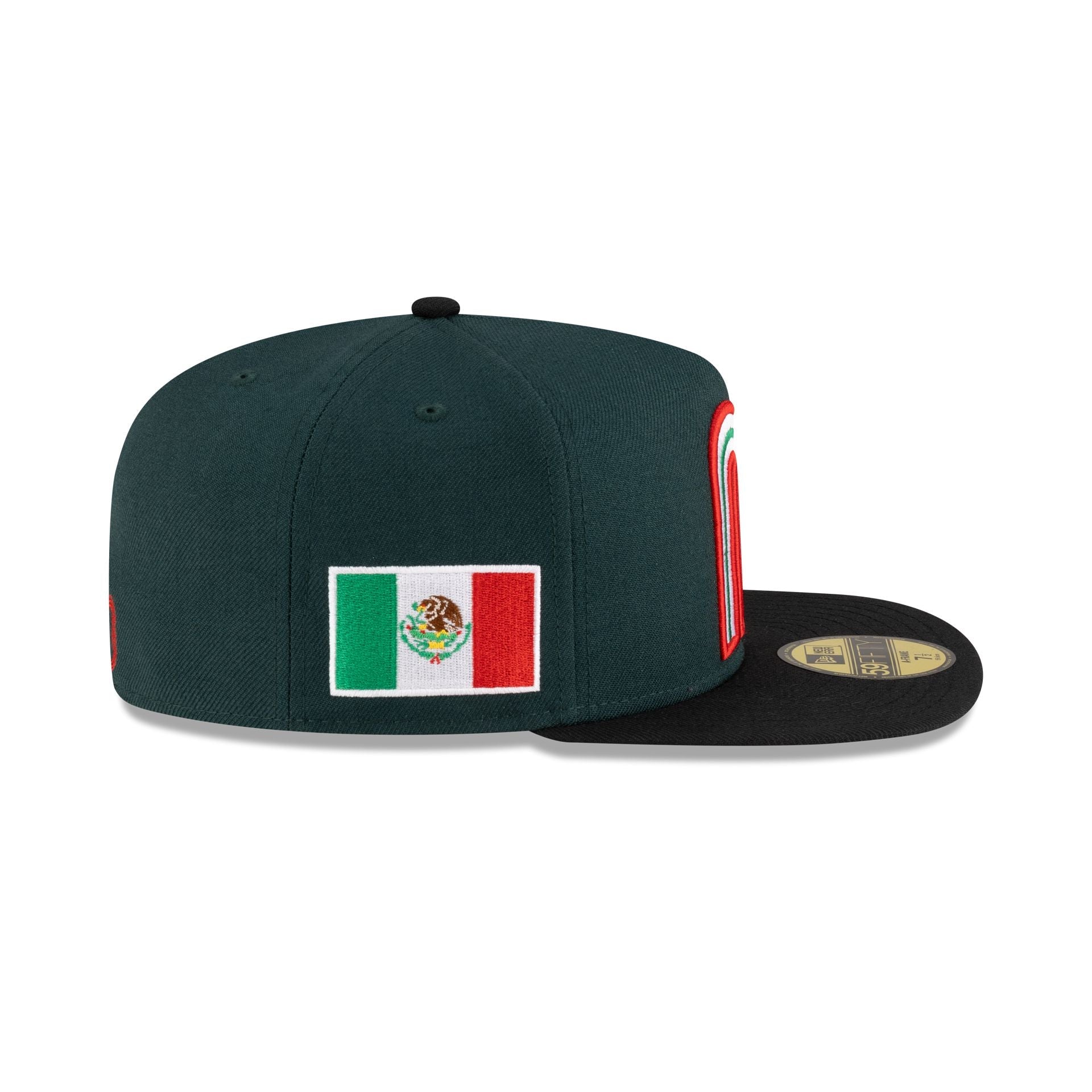 Just Caps Cinco de Mayo Mexico Baseball 59FIFTY A-Frame Fitted Hat