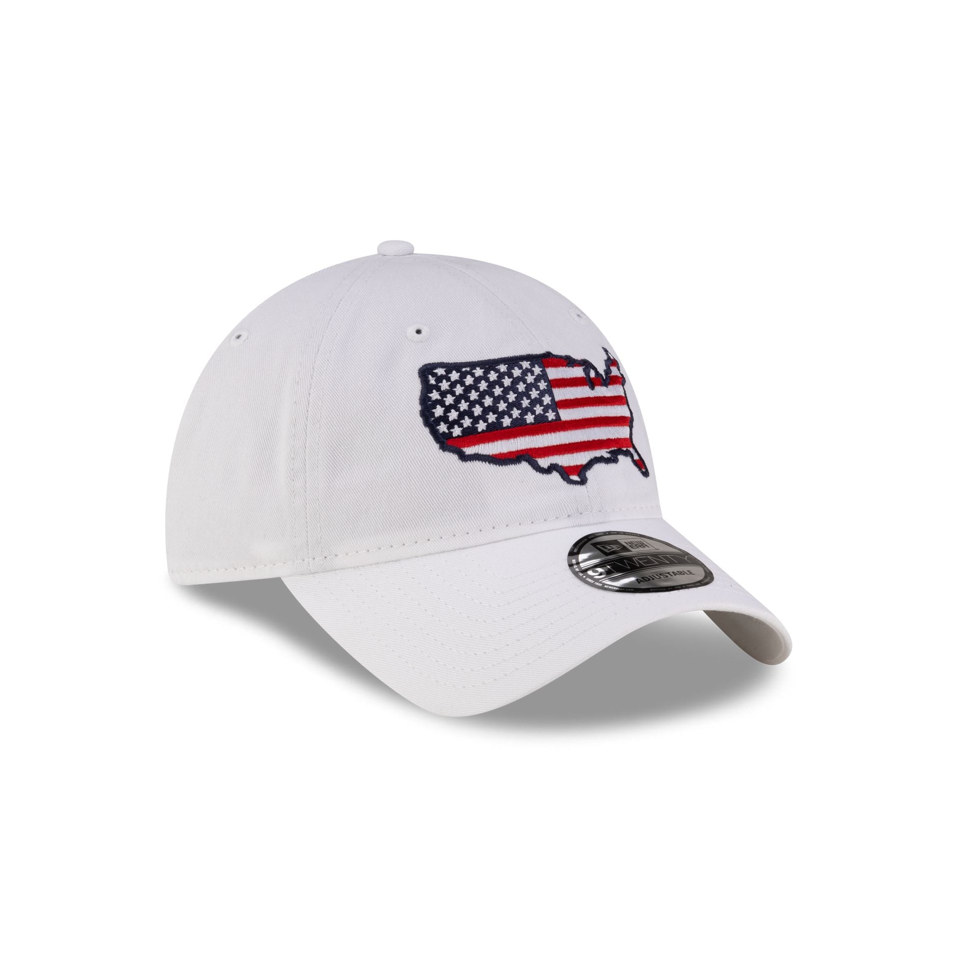 New Era Cap USA Country White 9TWENTY Adjustable Hat