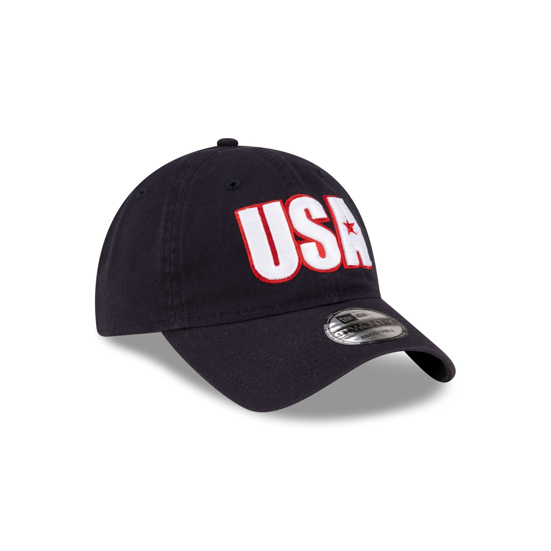 New Era Cap USA Star Navy 9TWENTY Adjustable Hat