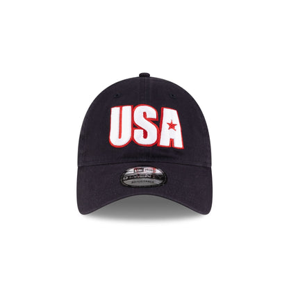 New Era Cap USA Star Navy 9TWENTY Adjustable Hat