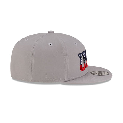 New Era Cap USA Stars Gray 9FIFTY Snapback Hat